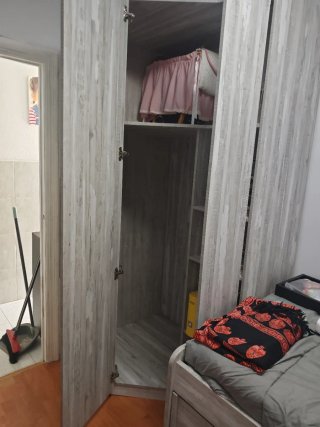Cama nido con armario esquinero