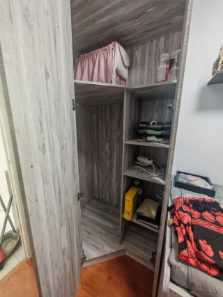 Cama nido con armario esquinero