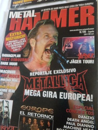 Revistas metal hammer n°195,178,14,28