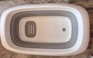 Bañera plegable Twistshake + hamaca bebé
