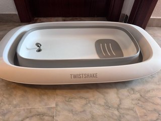 Bañera plegable Twistshake + hamaca bebé