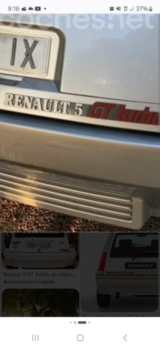 Insignia  SUPER 5 GT TURBO "FRANCESA"