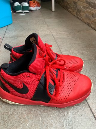 Zapatillas Nike Team Hustle Rojas