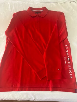 Polo Tommy Hilfiger Rojo Talla 176 o S