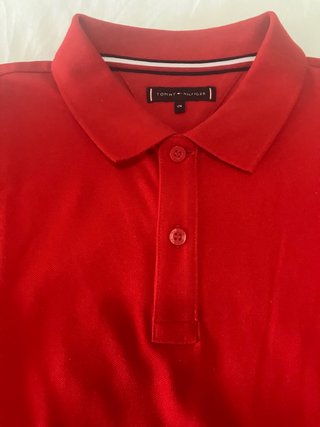 Polo Tommy Hilfiger Rojo Talla 176 o S