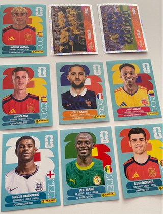 Cartas Panini Mundial 2026