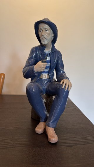 Figura Lladró Marinero Fumando