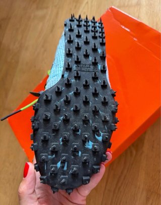 Nike Waffle Racer Off-White Azul/Blanco