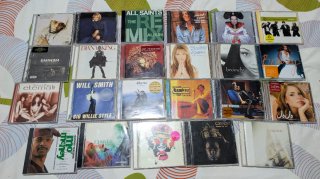 Lote 20 CDs Música Pop, Rap, R&B