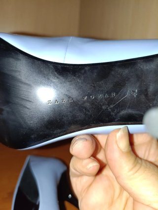 Zapatos Zara Talla 41 Azul
