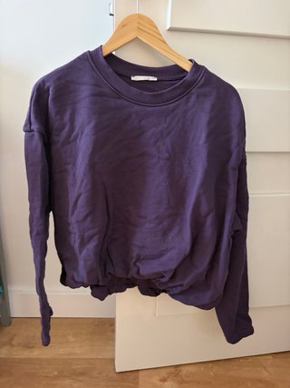 Sudadera morada
