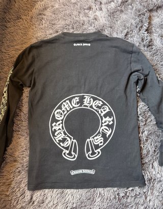 Camiseta Chrome Hearts Negra Manga Larga