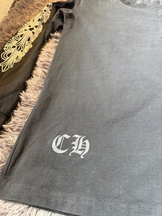 Camiseta Chrome Hearts Negra Manga Larga