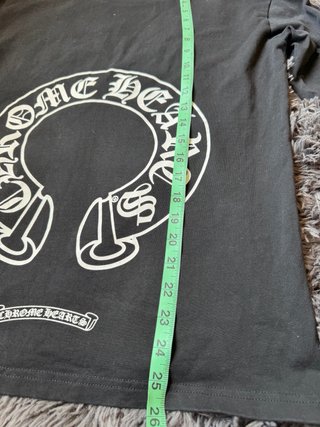 Camiseta Chrome Hearts Negra Manga Larga
