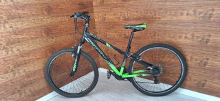 Bicicleta Monty KX8 26 Negra y Verde