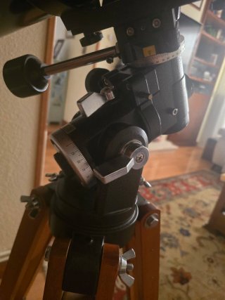 Telescopio Vixen NP-R130E Japón Montura y oculares
