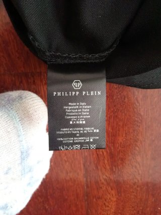 Polo Philipp Plein Negro