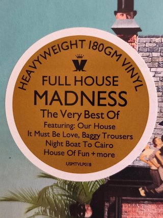 Vinilo Madness, Full house. The very best of