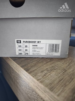 Zapatillas Adidas Pureboost Jet Negra Talla 44 2/3