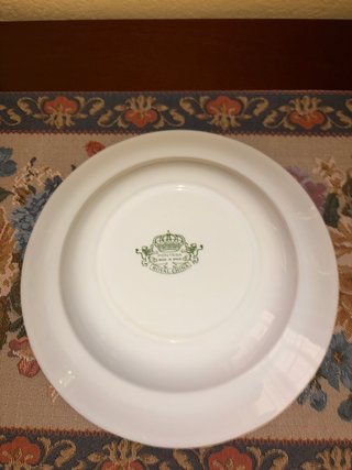 Juego de vajilla Pontesa Porcelana Blanca y Oro