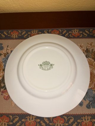 Juego de vajilla Pontesa Porcelana Blanca y Oro