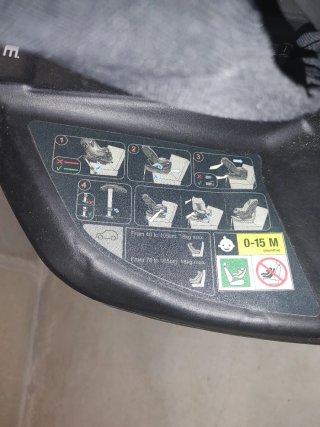 Silla coche contra marcha JANE IKONIC Año 2022