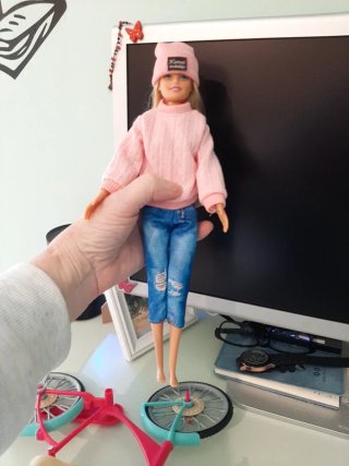 Barbie con Bicicletta