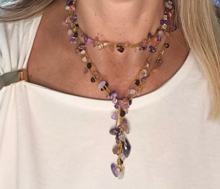 Collar Infinito Crochet Hecho a Mano