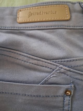Stradivarius Jeans Skinny Celeste