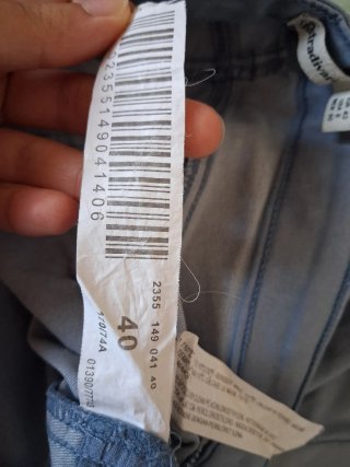 Stradivarius Jeans Skinny Celeste