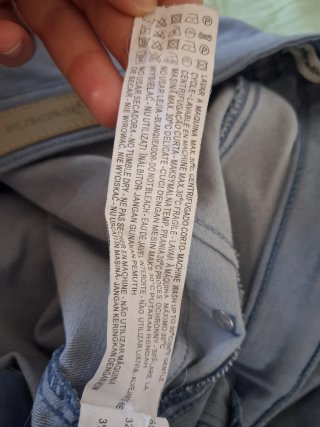 Stradivarius Jeans Skinny Celeste