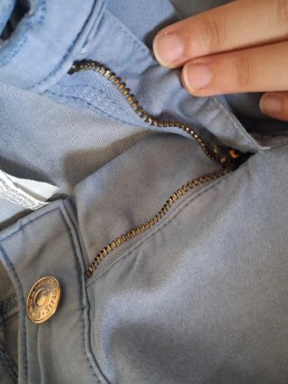 Stradivarius Jeans Skinny Celeste