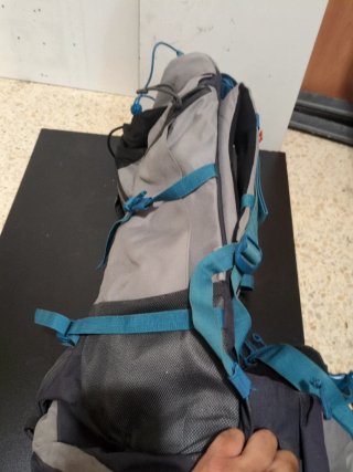 Mochila Forclaz Decathlon 50L Gris/Azul