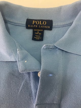 Polo Ralph Lauren Azul Talla 10-12 años
