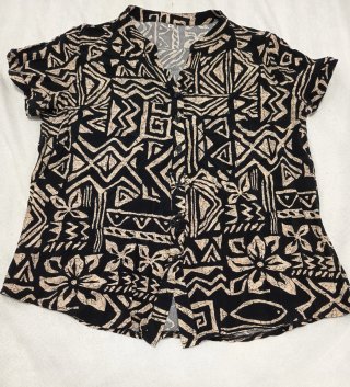 Camisa Estampada Mujer Talla 44
