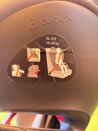 Silla Cybex grupo 2/3