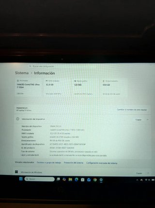 HP Laptop Plata y Negro 15-fd1020ns|32GBRAM|1TBSSD
