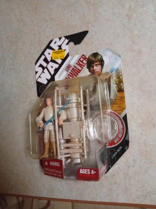 Figura Star Wars Luke Skywalker con Accesorio