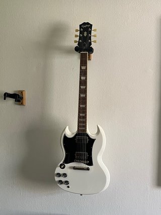 Epiphone SG Standard Blanca zurdos