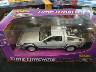 Maqueta DeLorean Regreso al Futuro Welly 1:24