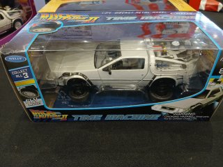 Maqueta DeLorean Regreso al Futuro Welly 1:24
