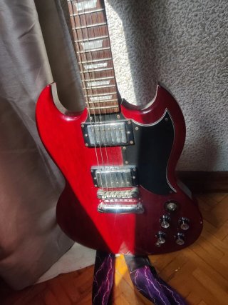 Epiphone SG Standard Guitarra Eléctrica Roja