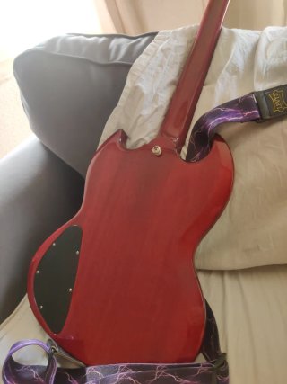 Epiphone SG Standard Guitarra Eléctrica Roja