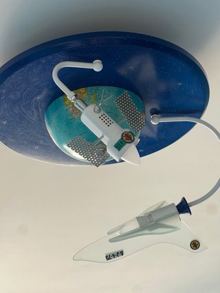Lámpara Techo Bola del Mundo