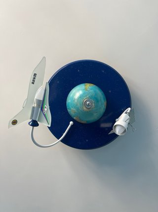 Lámpara Techo Bola del Mundo