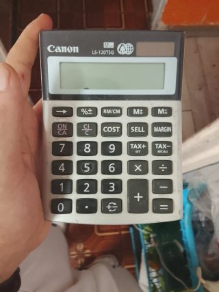 Calculadora Canon LS-120TSG