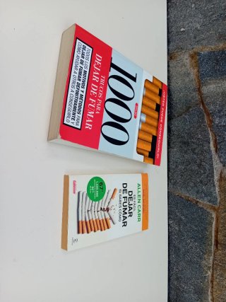 2 libros para dejar de fumar.
