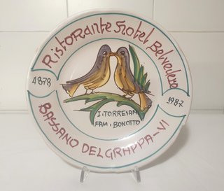 Piatto del Buon Ricordo Ristorante Hotel Belvedere