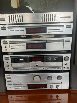 Equipo Hi-Fi JVC Vintage + 2 Altavoces JVC
