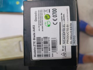 Teléfono Móvil ZTE Blade A452 Dorado